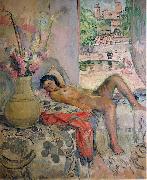 Henri Lebasque Prints Nude portrait by Henri Lebasque, oil on canvas. Courtesy of The Athenaeum oil on canvas